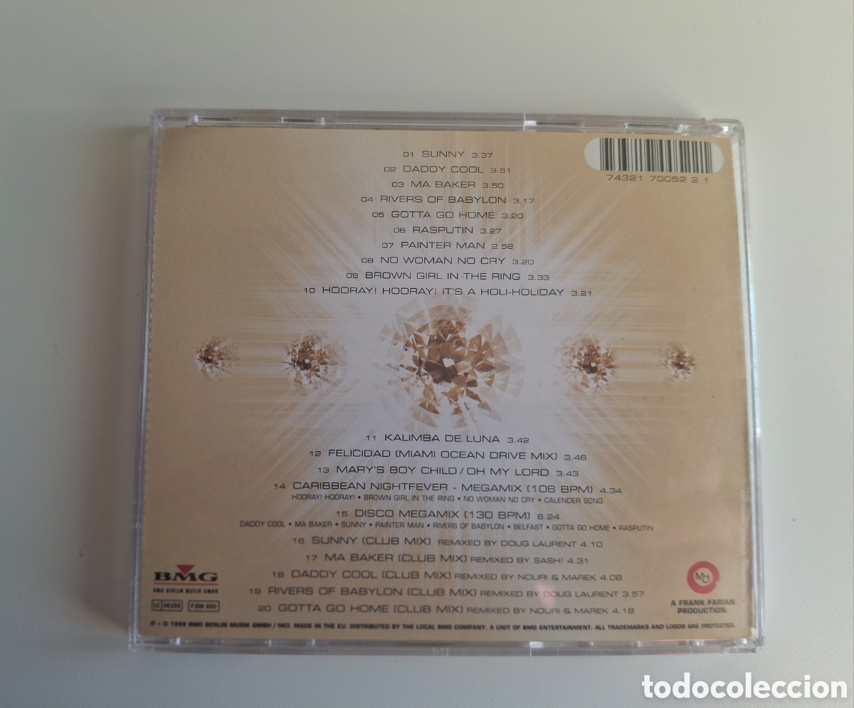 CDs de m&uacute;sica: CD BONEY M., 20th CENTURY HITS - Foto 2