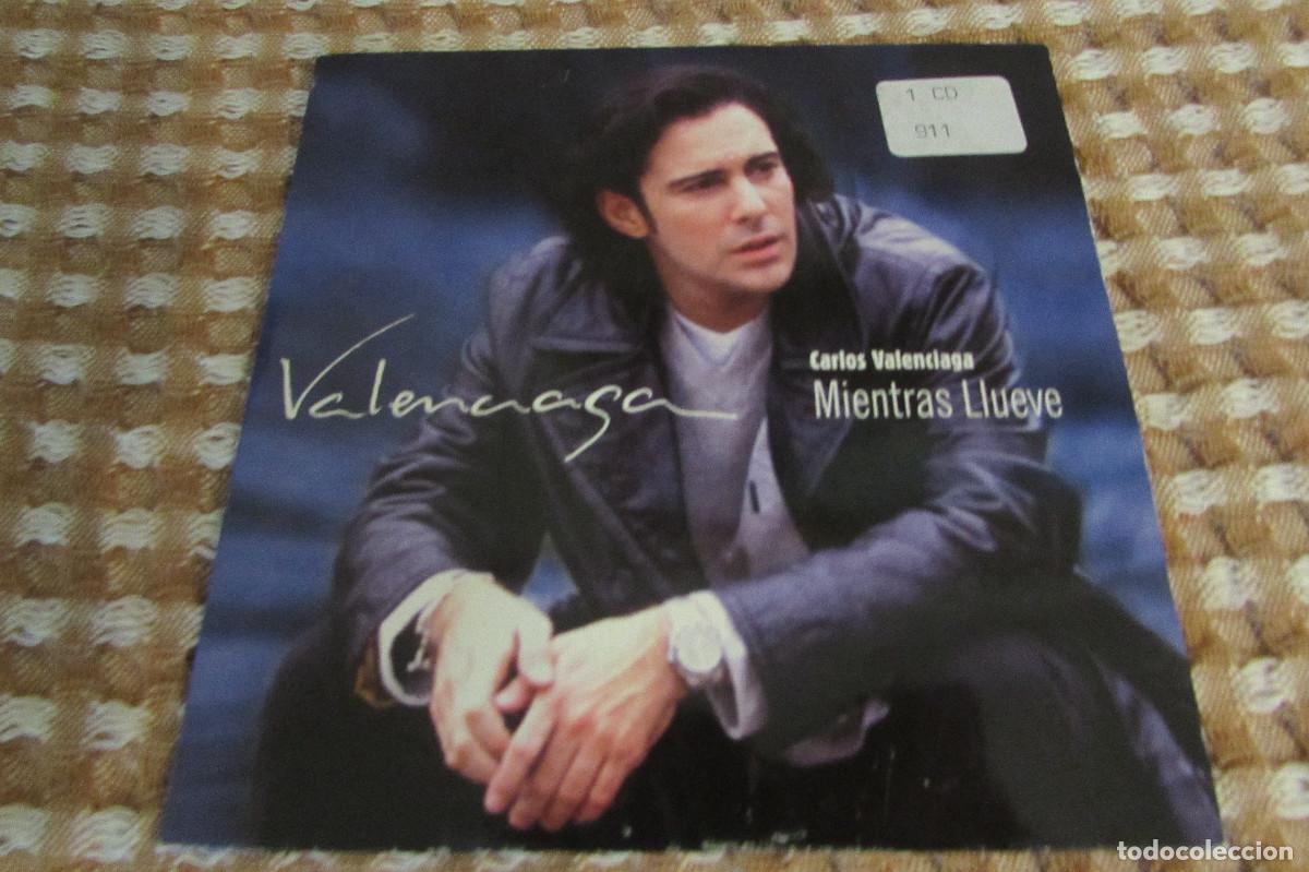 CDs de m&uacute;sica: CARLOS VALENCIAGA MIENTRAS LLUEVE PROMO CD SINGLE