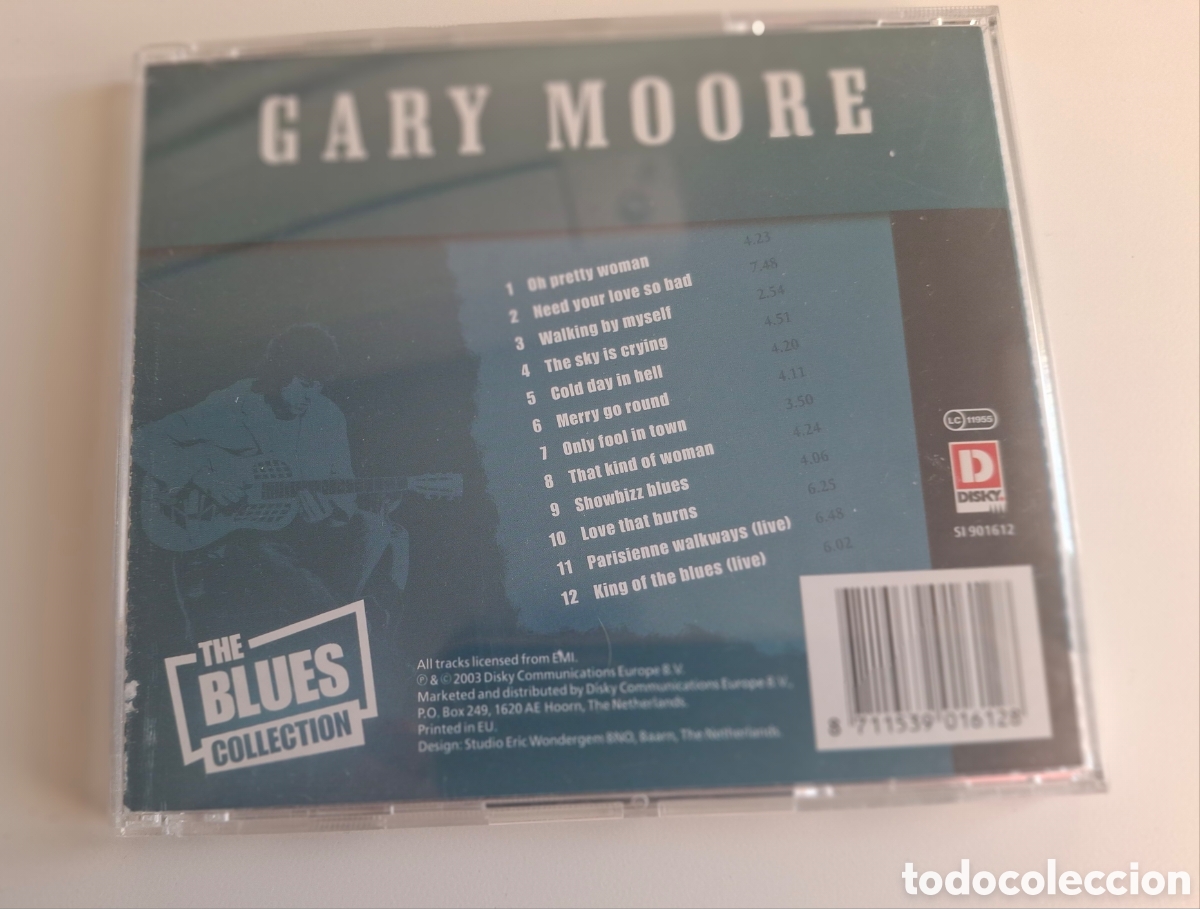CDs de m&uacute;sica: CD GARY MOORE, THE BLUES COLLECTION - Foto 2