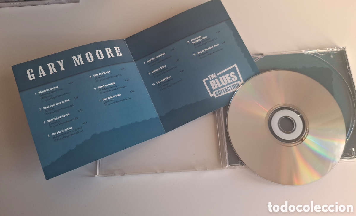 CDs de m&uacute;sica: CD GARY MOORE, THE BLUES COLLECTION - Foto 4