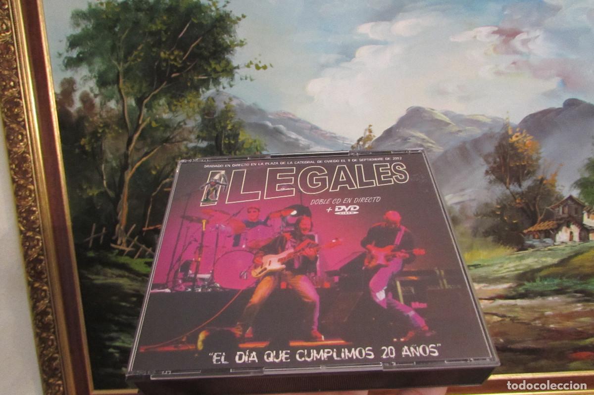 CDs de m&uacute;sica: ILEGALES &ndash; EL D&Iacute;A QUE CUMPLIMOS 20 A&Ntilde;OS - 2 CD + DVD ESTUCHE GORDO