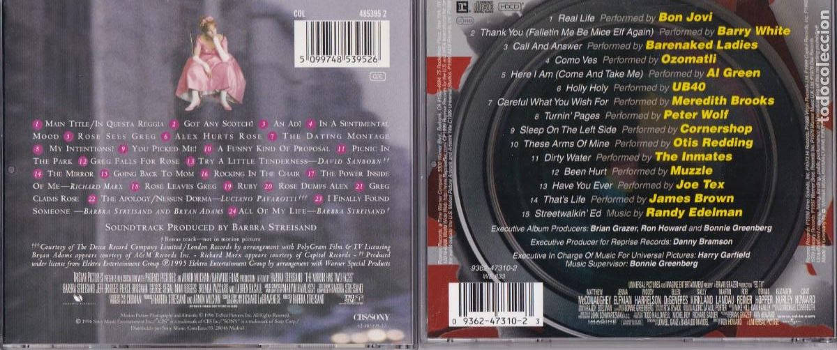 CDs de m&uacute;sica: Lote 2 CDs Bandas sonoras - Foto 2