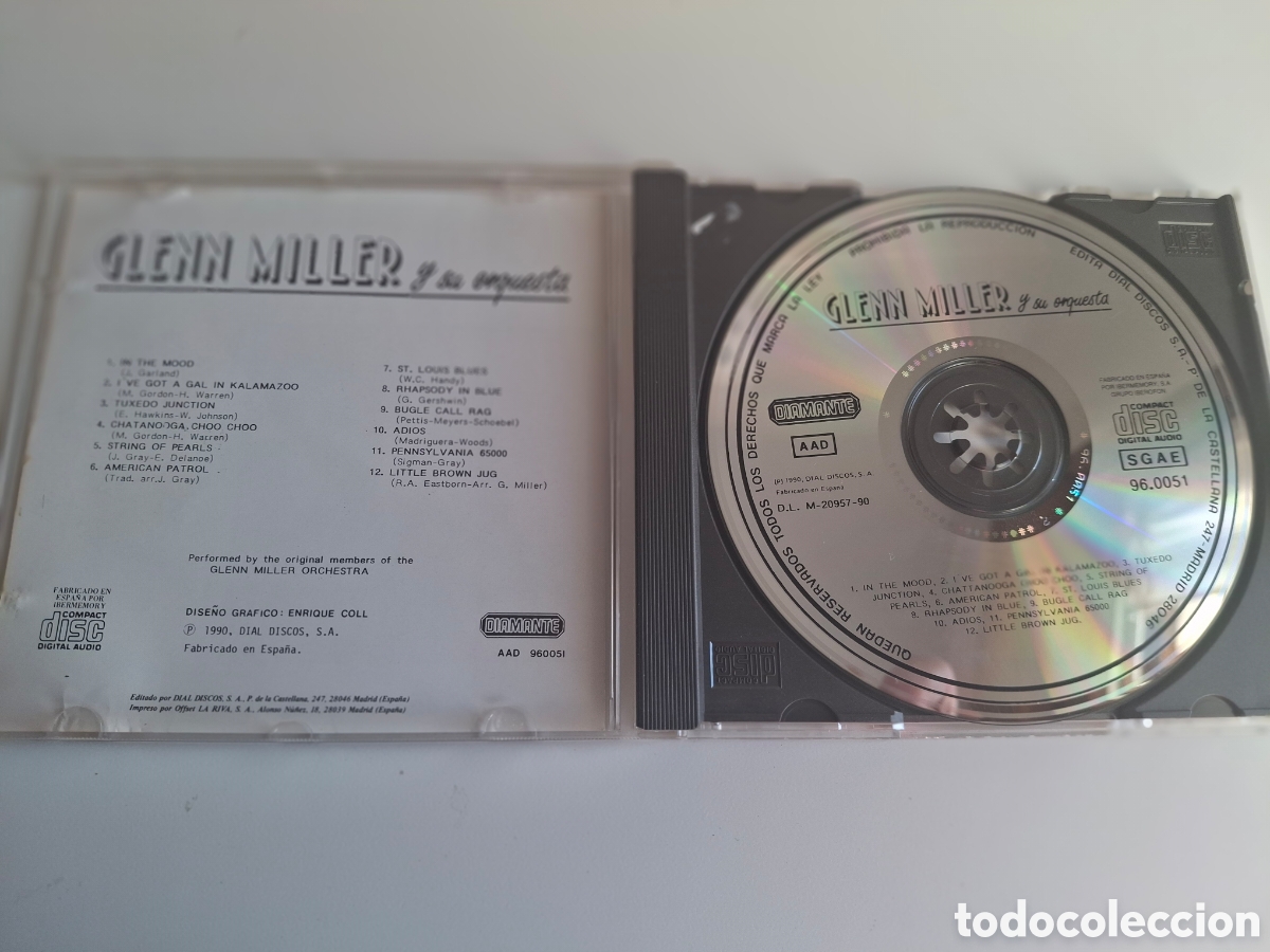 CDs de m&uacute;sica: CD GLEN MILLER, EN FORMA - Foto 3