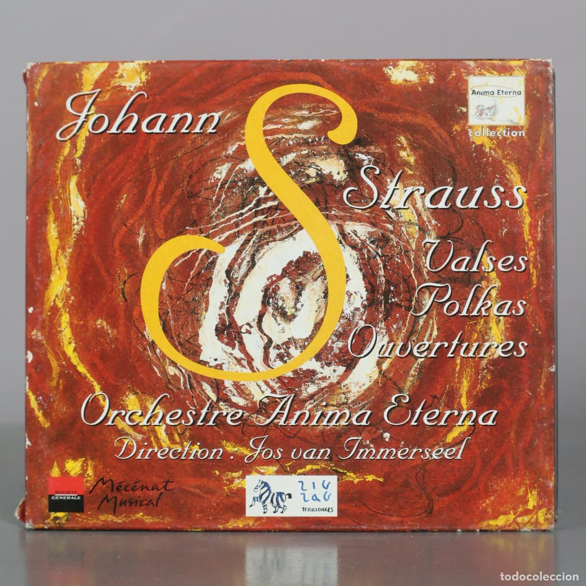 Musik-CDs: CD. Johann Strauss - Valses Polkas Ouvertures - Orchestre Anima Eterna, Jos van Immerseel - Harmonia