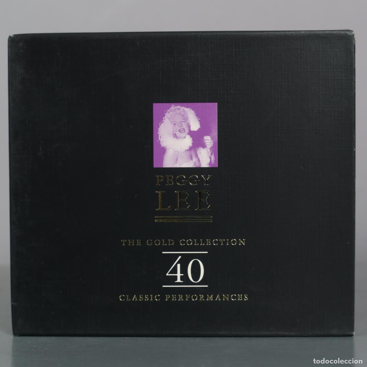 CDs de m&uacute;sica: CD. Peggy Lee - The Gold Collection - 40 Classic Performances