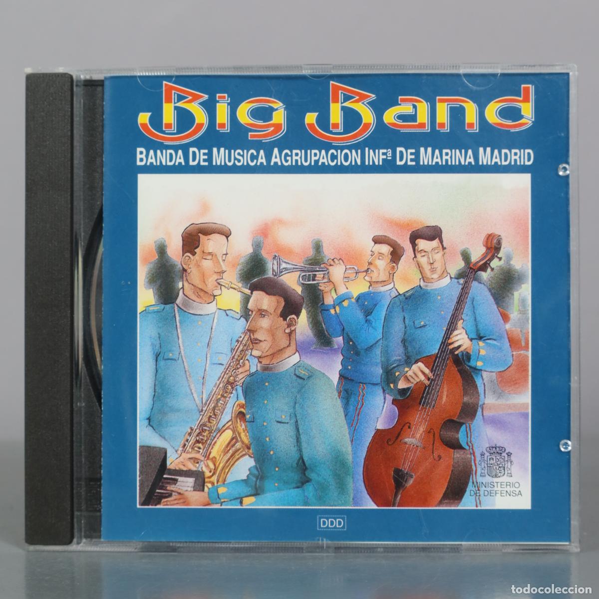 CDs de m&uacute;sica: CD. Big Band - Banda De Musica Agrupacion Inf&ordf; De Marina Madrid - Ministerio De Defensa