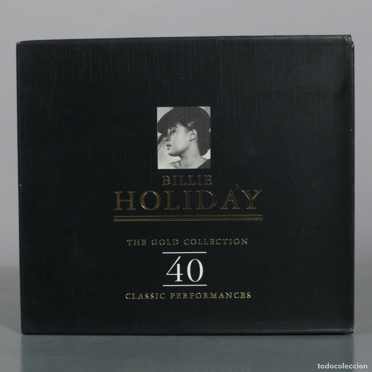 CDs de m&uacute;sica: CD. Billie Holiday - The Gold Collection - 40 Classic Performances