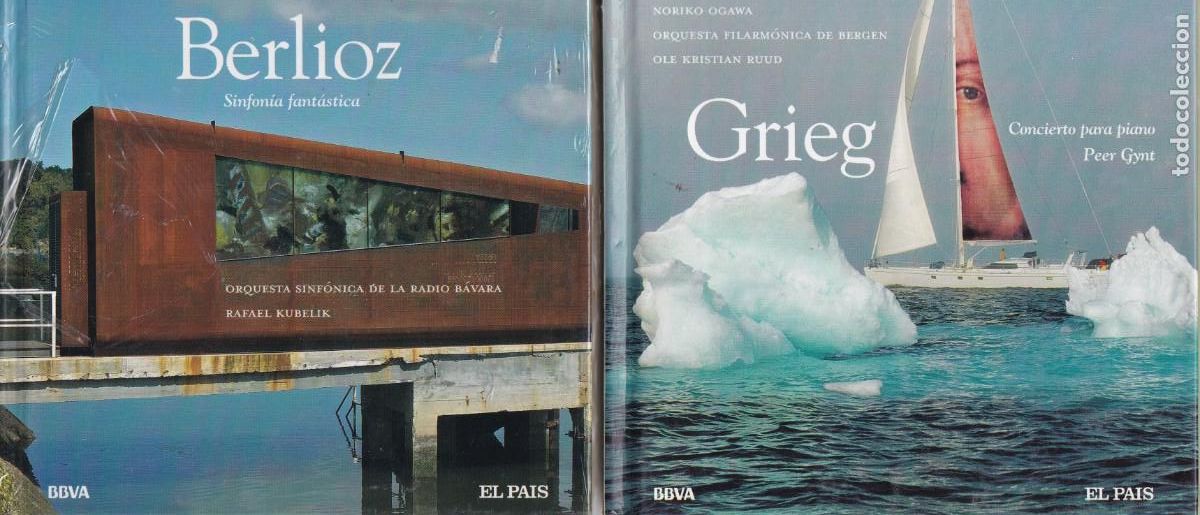 Music CDs: Lote 2 CD: Grieg + Berlioz
