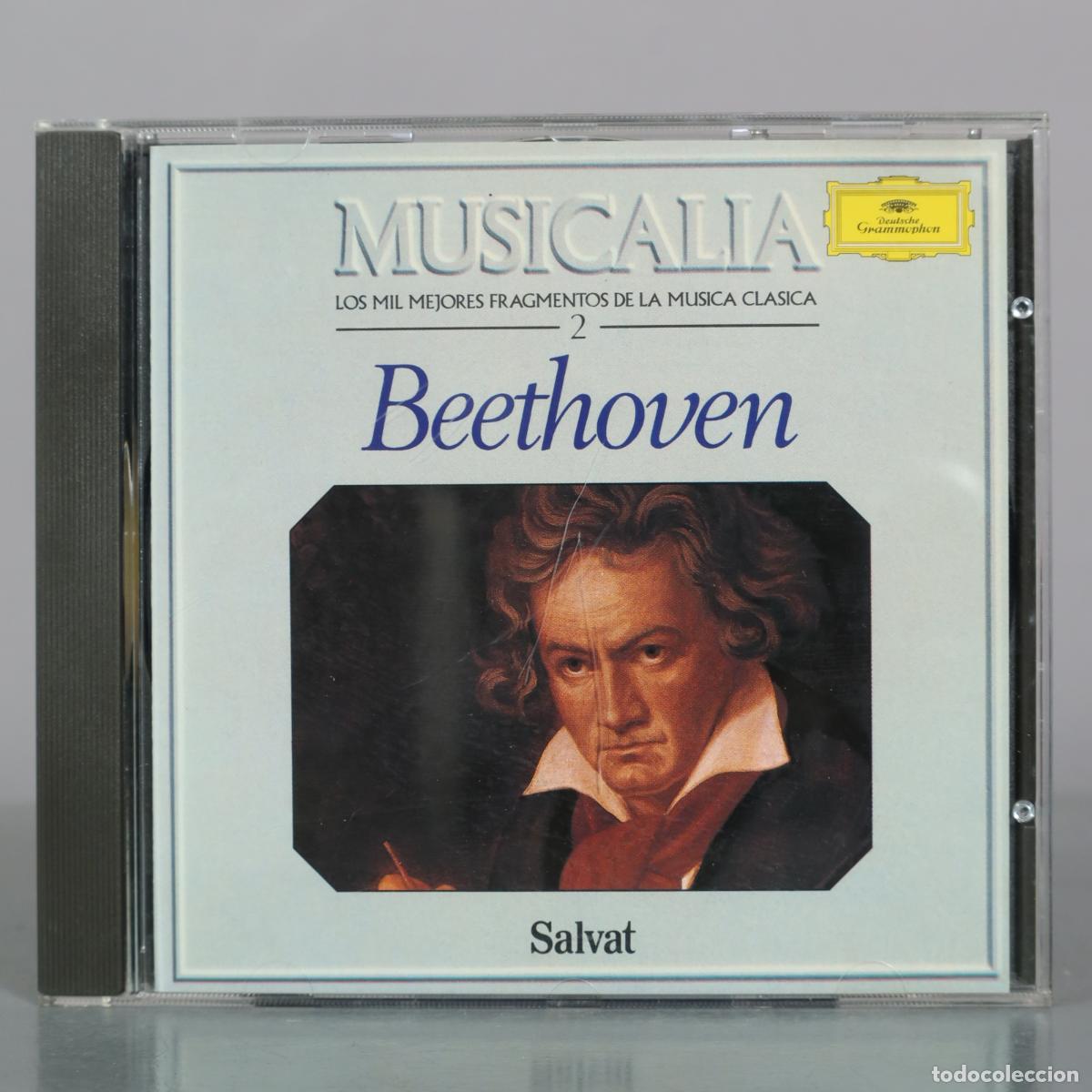 CDs de m&uacute;sica: CD. Musicalia - Los mil mejores fragmentos de la musica clasica 2 - Beethoven - Salvat