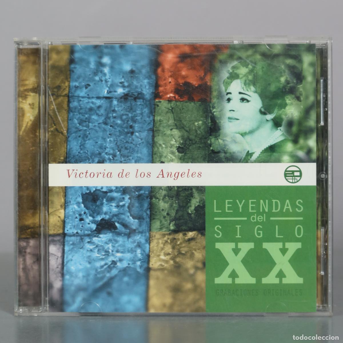 CDs de m&uacute;sica: CD. Victoria de los Angeles - Leyendas del Siglo XX - EMI-Odeon