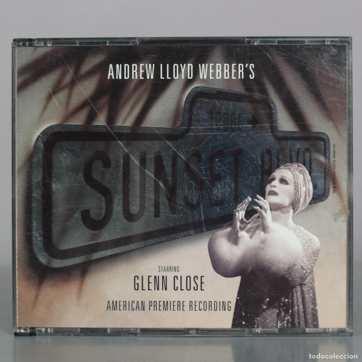CDs de m&uacute;sica: CD. Sunset Blvd - Andrew Lloyd Webber - Glenn Close