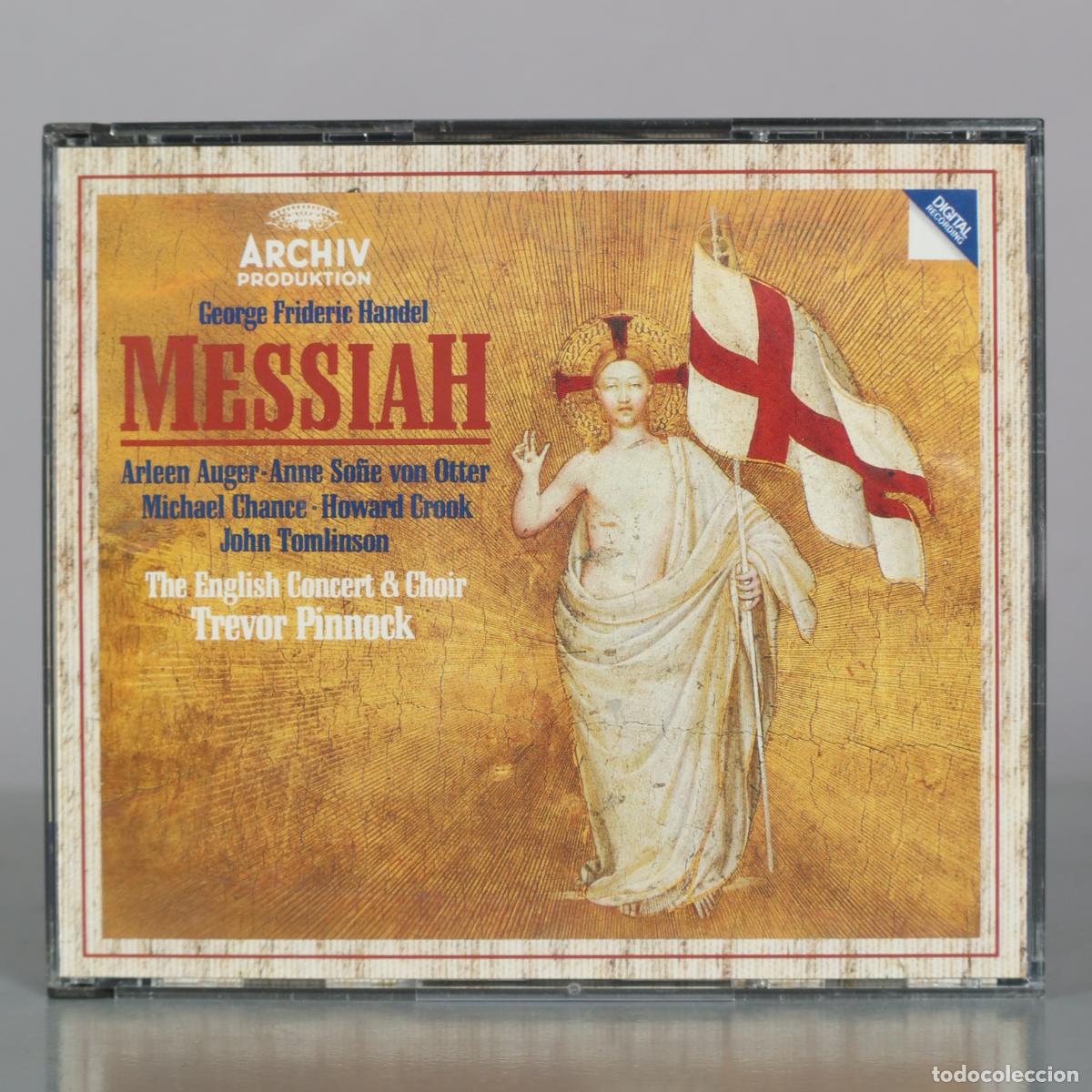 CDs de m&uacute;sica: CD. Messiah - George Frideric Handel - Arleen Auger, Anne Sofie von Otter, Michael Chance, Howard