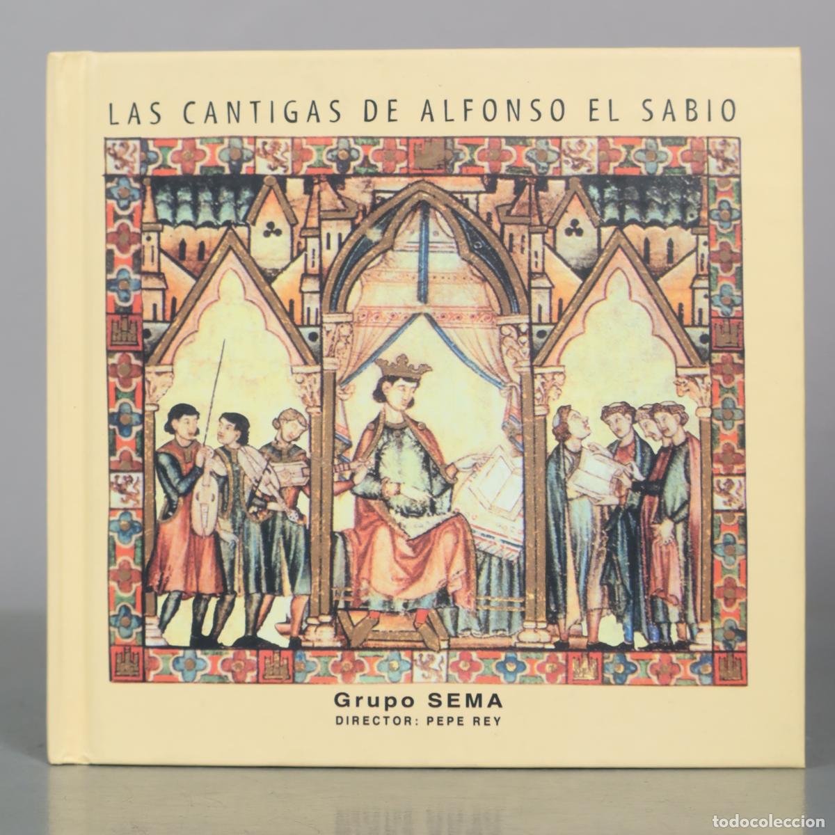 CDs de m&uacute;sica: CD. Las Cantigas de Alfonso el Sabio - Grupo SEMA - Pepe Rey - Discos Oblicuos