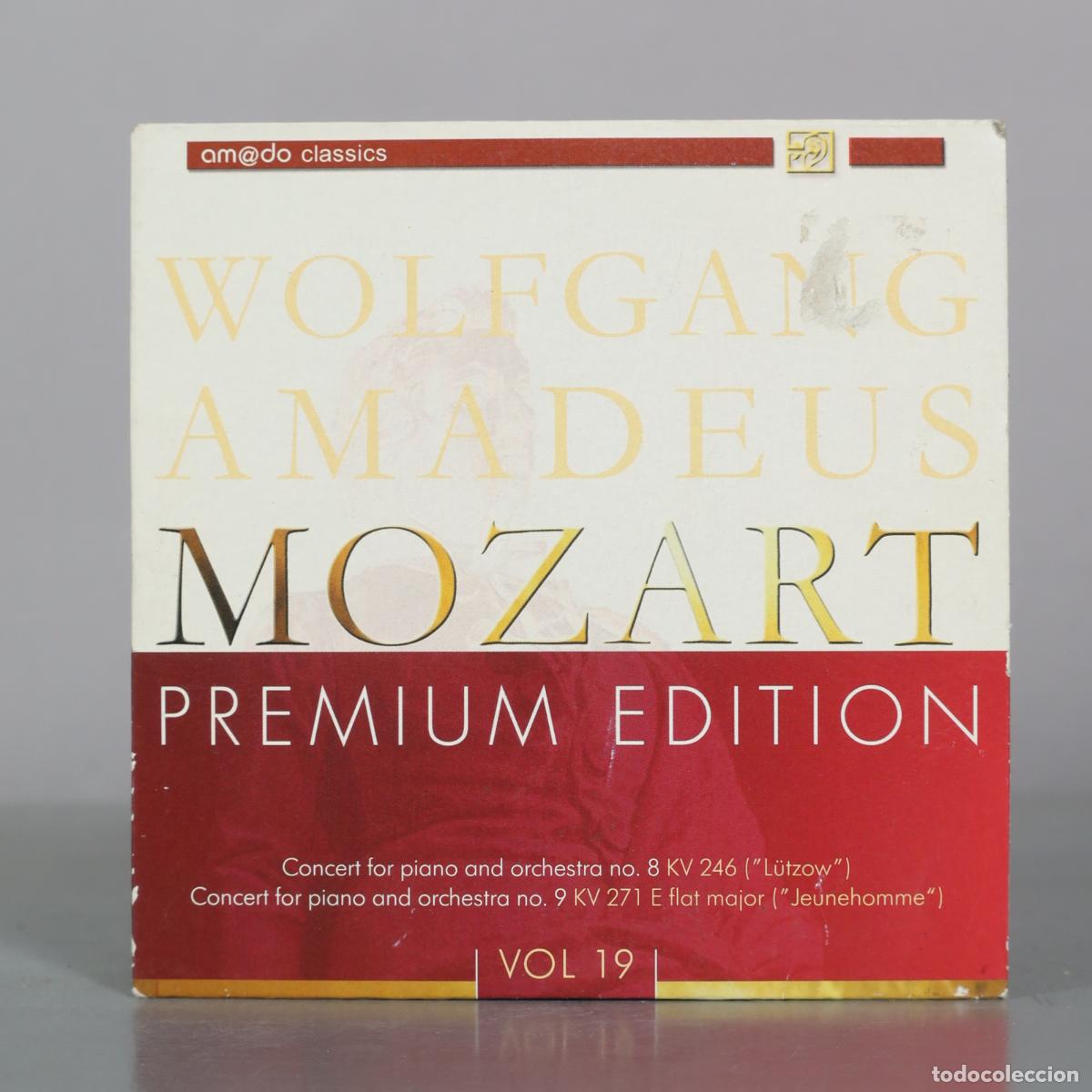 CDs de m&uacute;sica: CD. Wolfgang Amadeus Mozart - Premium Edition Vol 19 - Concert for piano and orchestra no 8 KV 246 -