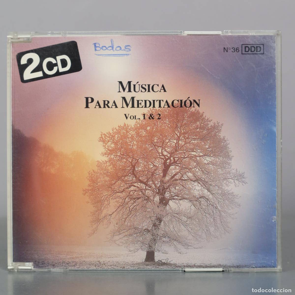 CDs de m&uacute;sica: CD. M&uacute;sica Para Meditaci&oacute;n Vol. 1 & 2