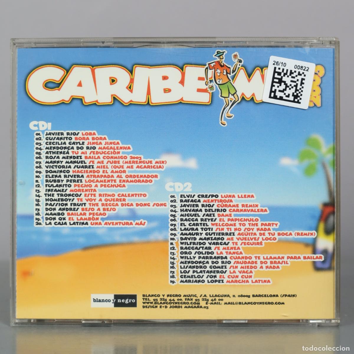 CDs de m&uacute;sica: CD. Caribe Mix - Blanco y Negro 2003 - Foto 2