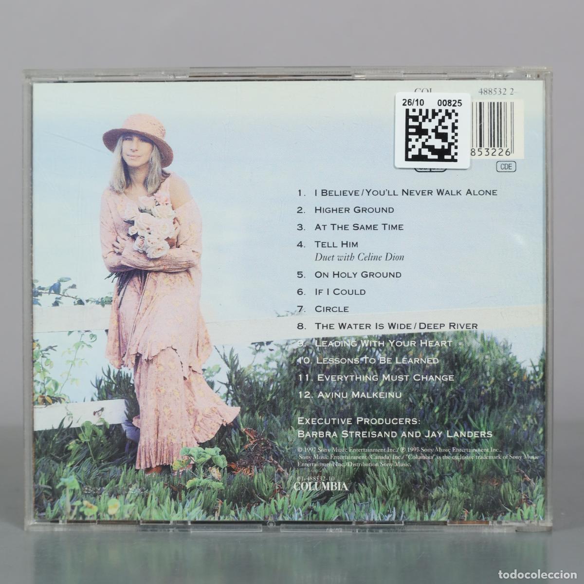 CDs de m&uacute;sica: CD. Higher Ground - Barbra Streisand - Foto 2