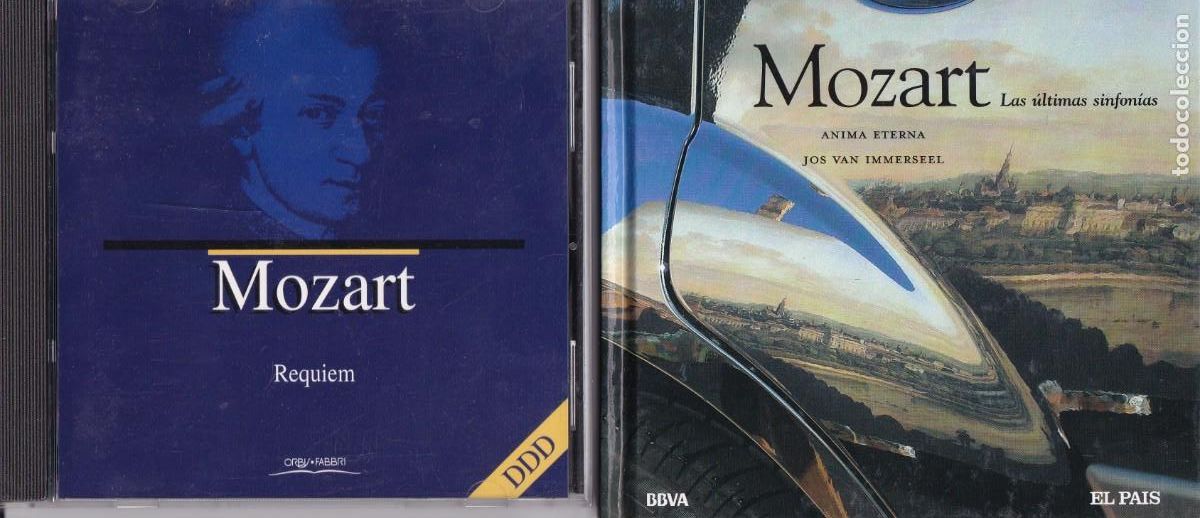 Music CDs: lote 2 CD: Mozart ---