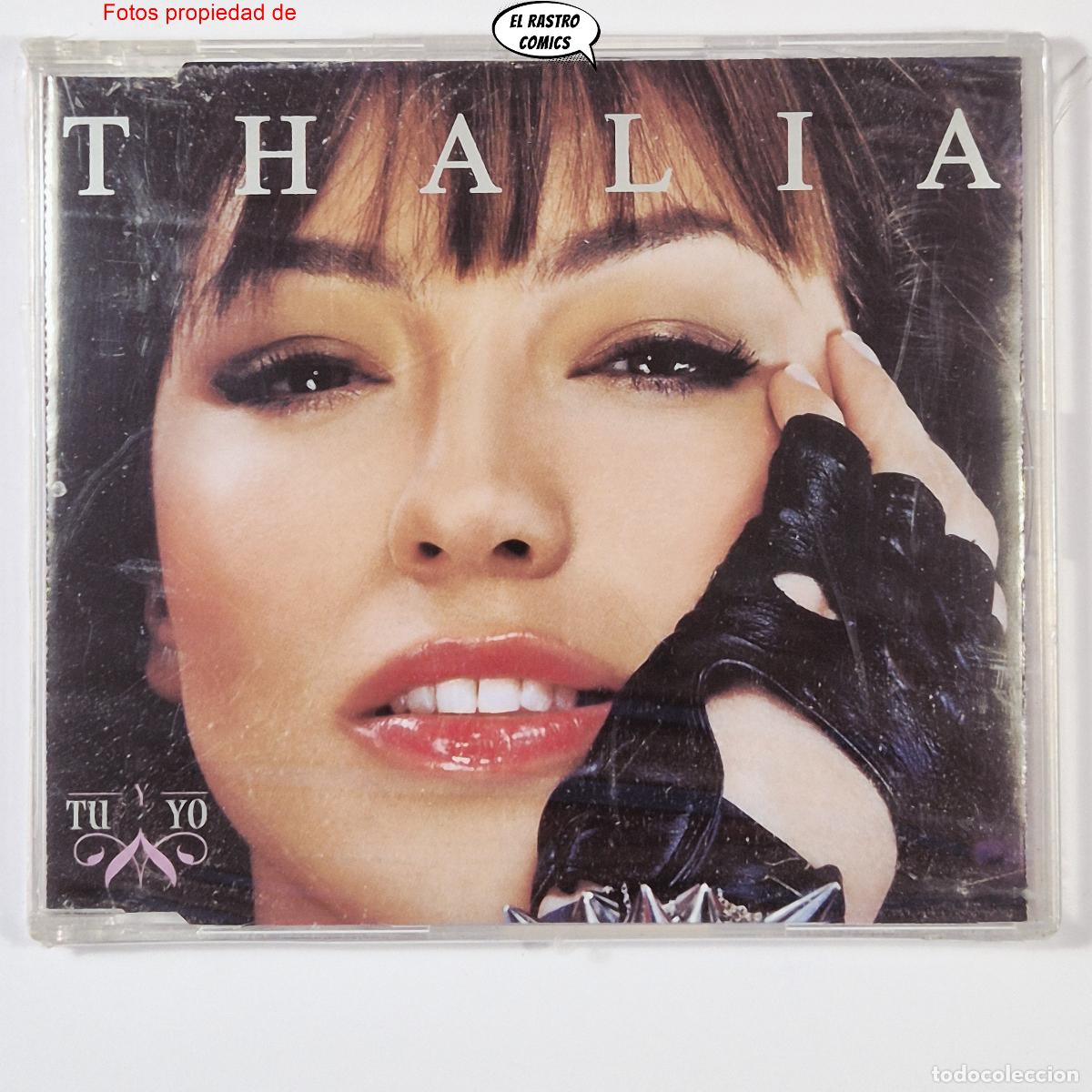 CDs de m&uacute;sica: Thal&iacute;a, T&uacute; y Yo, CD Single Promo precintado, EMI 200 1448 M&eacute;xico, 2002, House