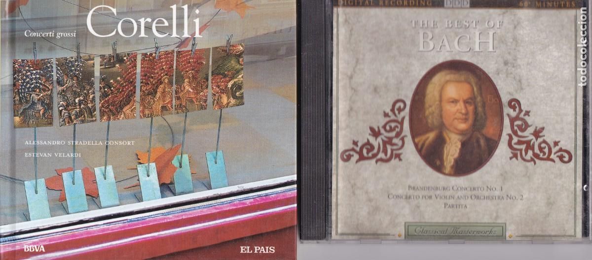 CDs de m&uacute;sica: Lote 2 CD : Bach +Corelli - Foto 1