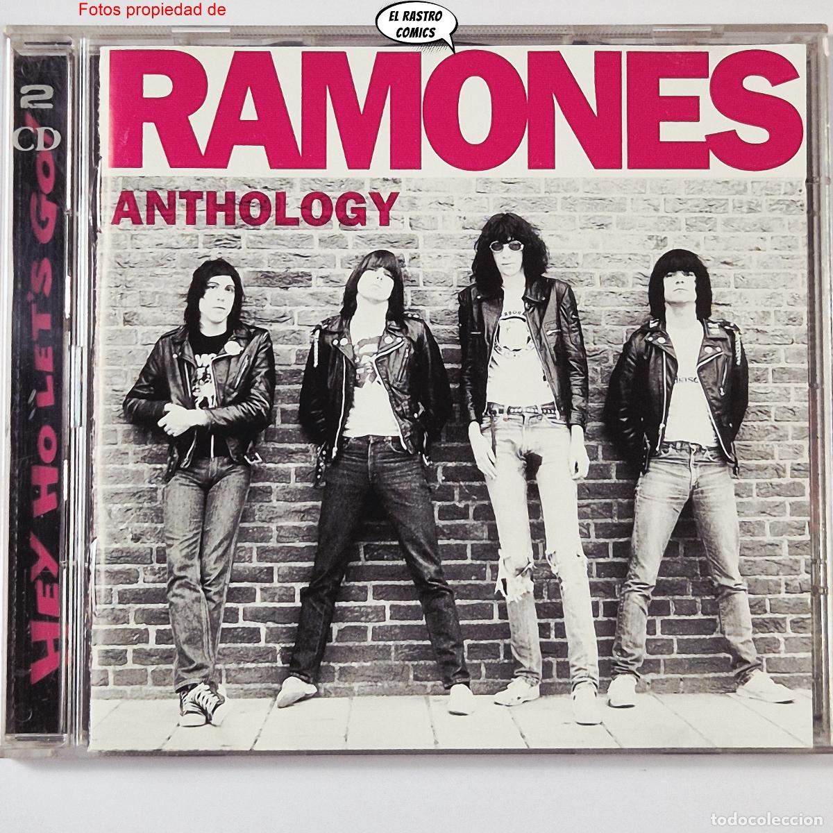 CDs de m&uacute;sica: Ramones, Anthology, doble, 2 CD, Warner 2001, Punk, ver descripci&oacute;n