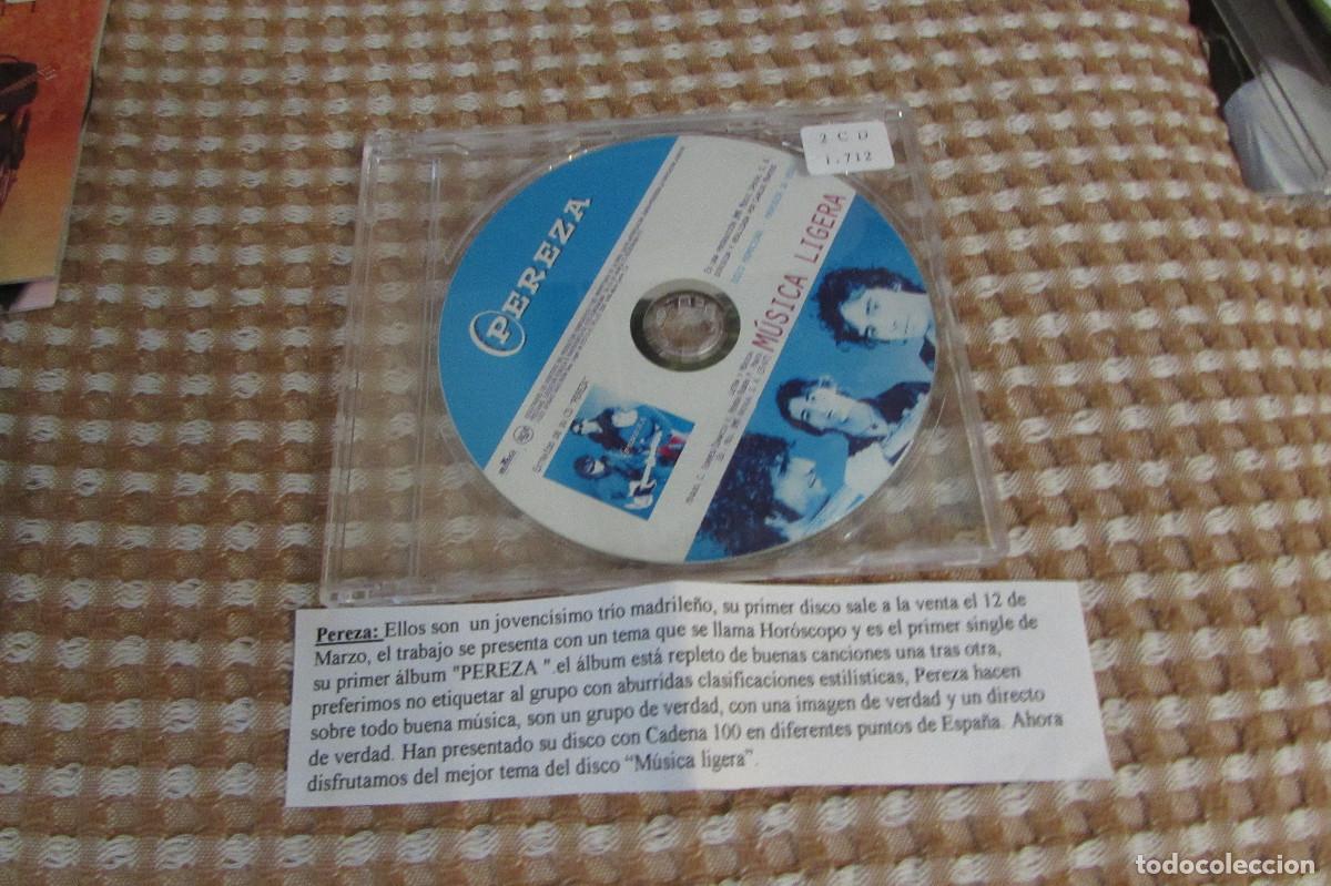 CDs de m&uacute;sica: Pereza: M&uacute;sica Ligera, Cd Single CADENA 100