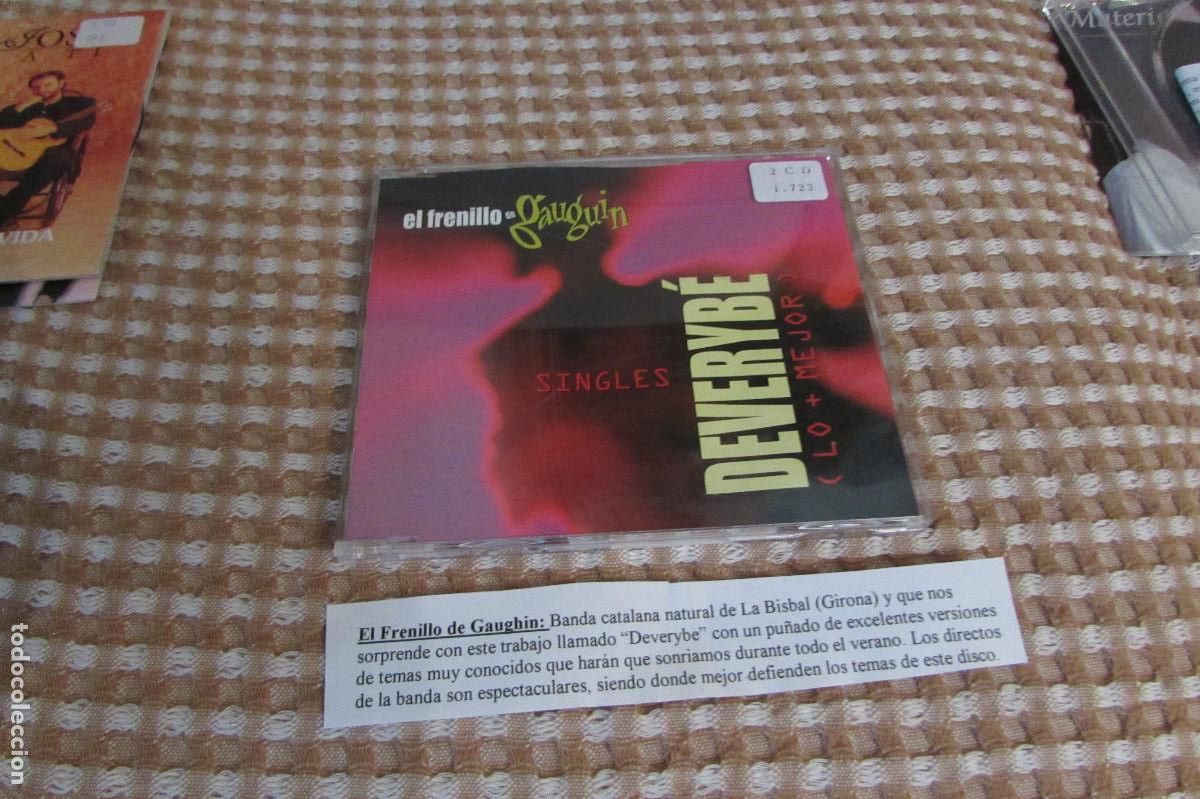 CDs de m&uacute;sica: EL FRENILLO DE GAUGUIN. DEVERYB&Eacute;. SINGLES. CD PROMO CADENA 100