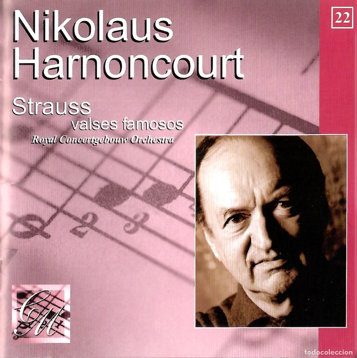 CDs de m&uacute;sica: CD Strauss - Valses Famosos - Nikolaus Harnoncourt / Royal Concertgebouw (N.&ordm; 22)