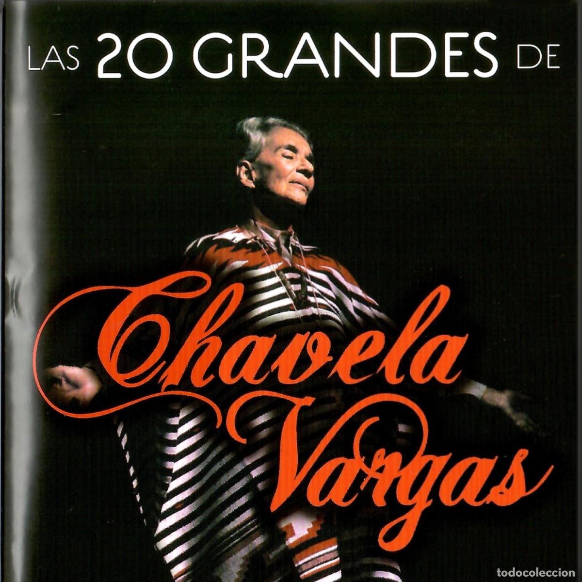 CDs de m&uacute;sica: CD Chavela Vargas - Las 20 Grandes (Recopilatorio Rancheras y Boleros)