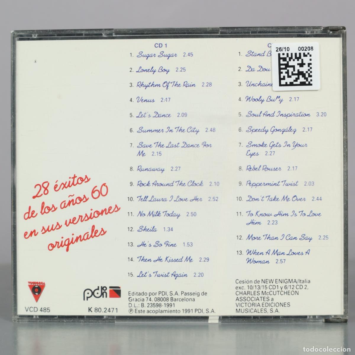 CDs de m&uacute;sica: CD. Bienvenidos a los Sesenta - PDI - Foto 2