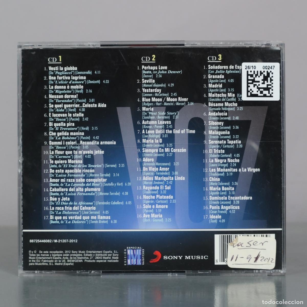 CDs de m&uacute;sica: CD. Pl&aacute;cido Domingo - La Voz - Foto 2