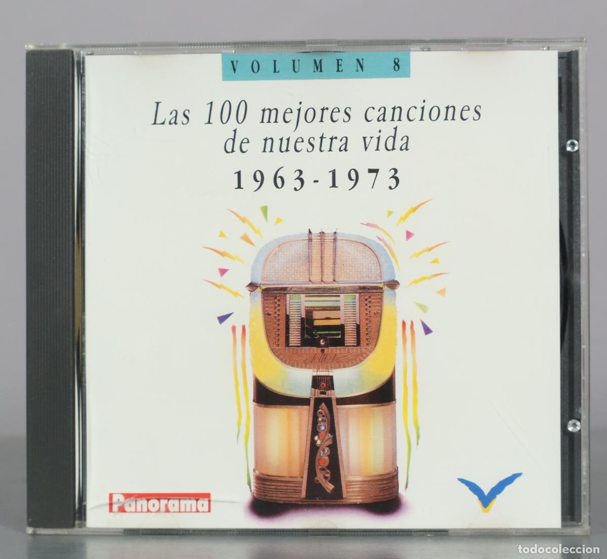 CDs de m&uacute;sica: CD. Las 100 mejores canciones de nuestra vida - Volumen 8 - 1963-1973 - Panorama