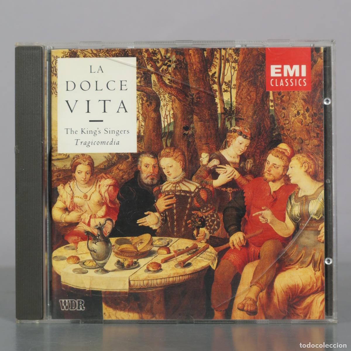 CDs de m&uacute;sica: CD. La Dolce Vita - The King's Singers - Tragicomedia - EMI Classics