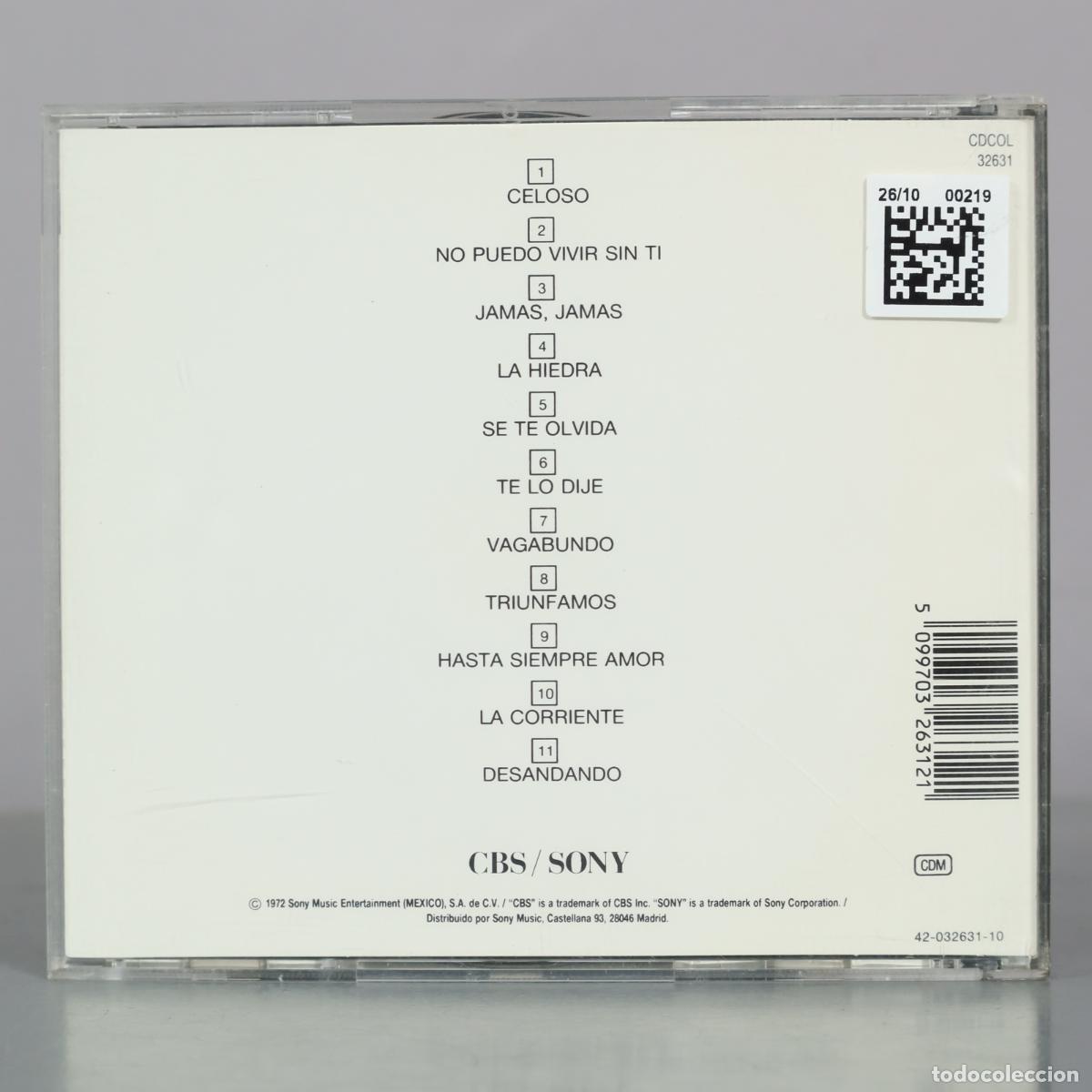 CDs de m&uacute;sica: CD. Los Panchos - La Hiedra - CBS - Foto 2