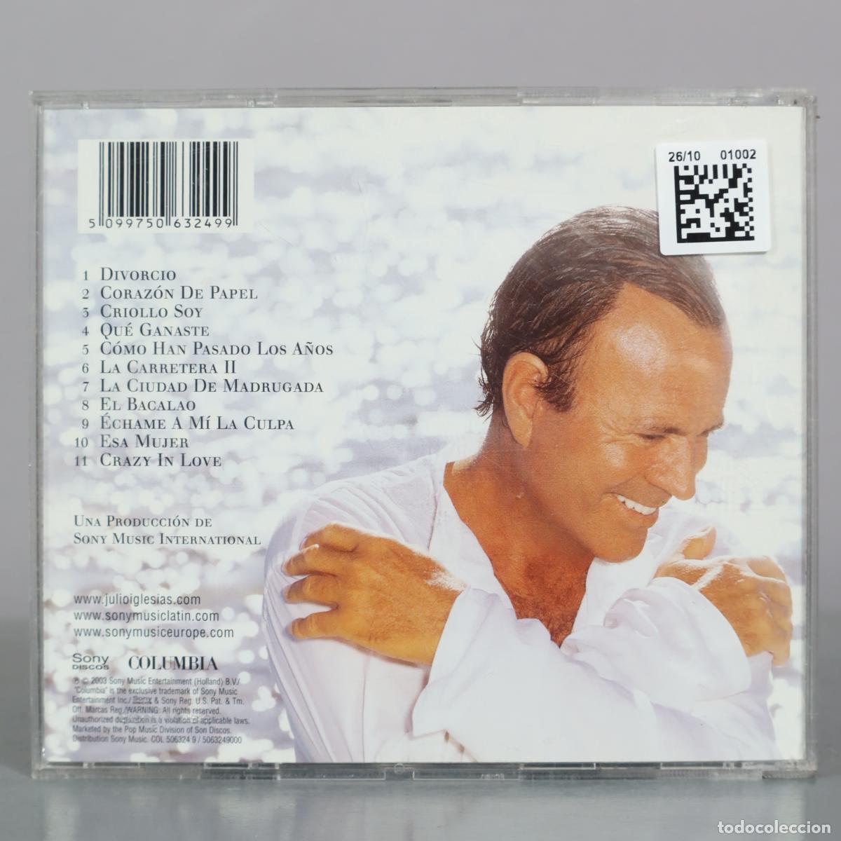 CDs de m&uacute;sica: CD. Divorcio - Julio Iglesias - Columbia - Foto 2