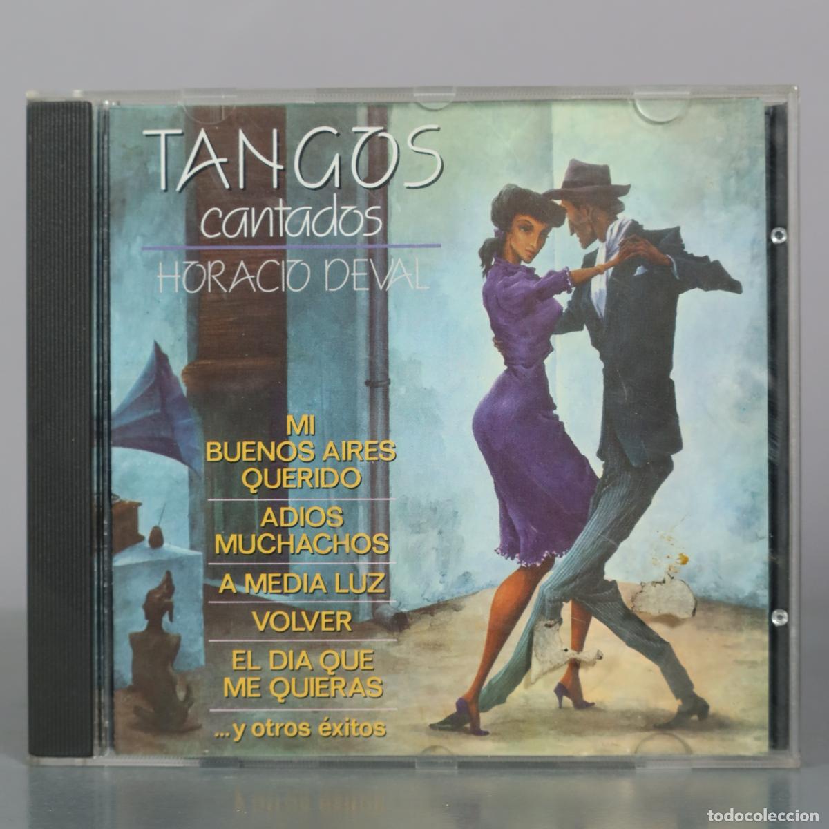 CDs de m&uacute;sica: CD. Tangos cantados - Horacio Deval - Discos Mercurio