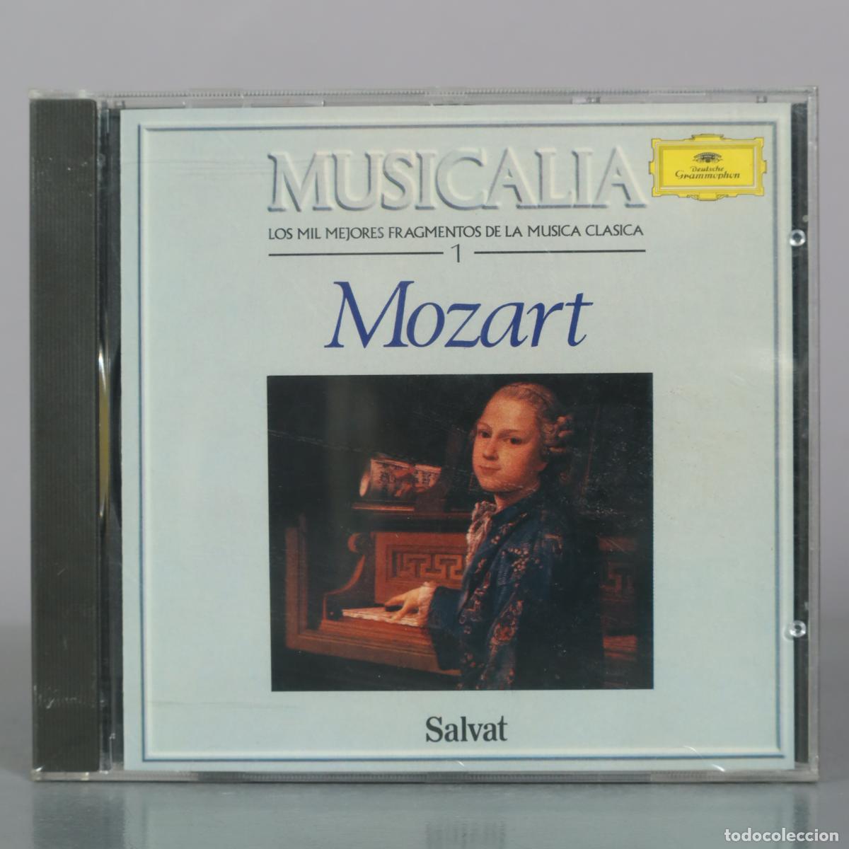 CDs de m&uacute;sica: CD. Musicalia - Los Mil Mejores Fragmentos de la Musica Clasica - 1 - Mozart - Salvat . PRECINTADO