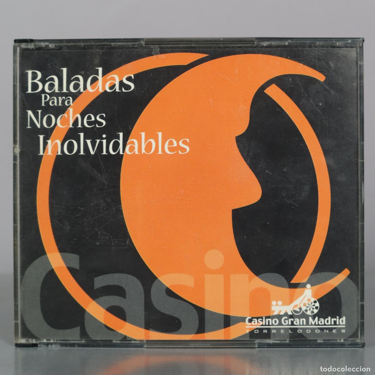 CDs de m&uacute;sica: CD. Baladas Para Noches Inolvidables - Casino Gran Madrid