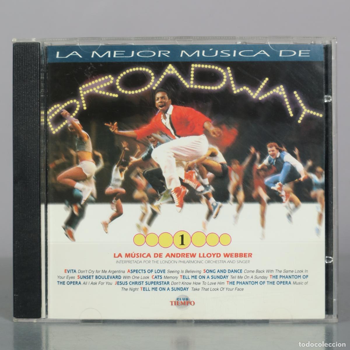 CDs de m&uacute;sica: CD. La Mejor M&uacute;sica de Broadway 1 - La M&uacute;sica de Andrew Lloyd Webber - London Philharmonic Orchestra