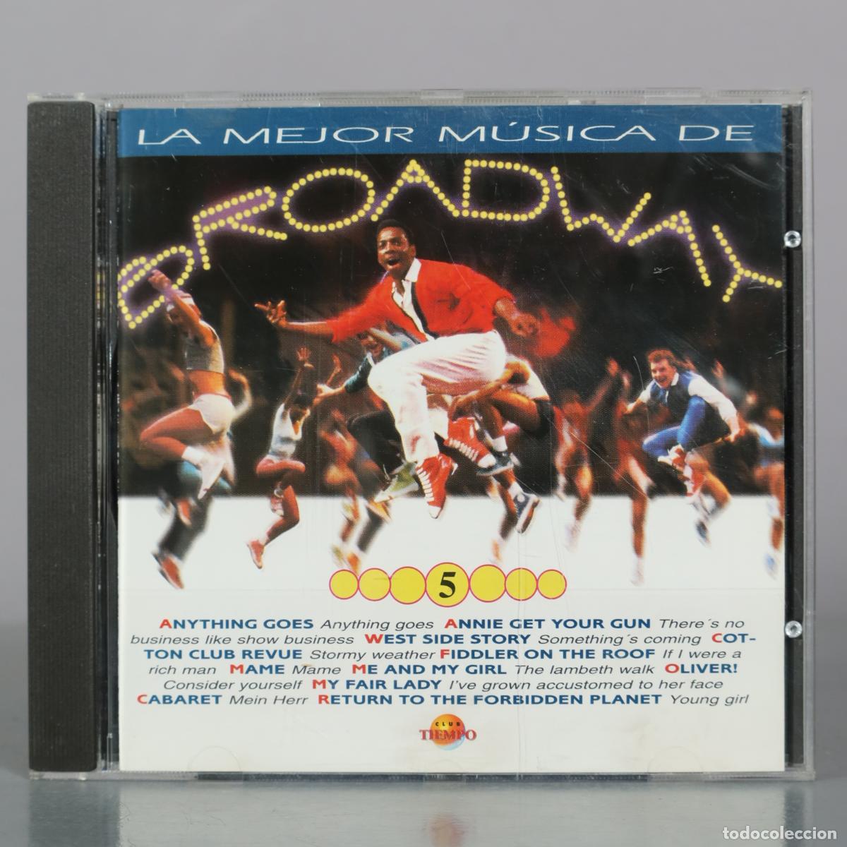 CDs de m&uacute;sica: CD. La Mejor M&uacute;sica de Broadway - Club Tiempo