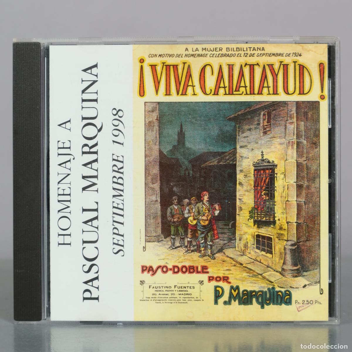 CDs de m&uacute;sica: CD. Homenaje a Pascual Marquina