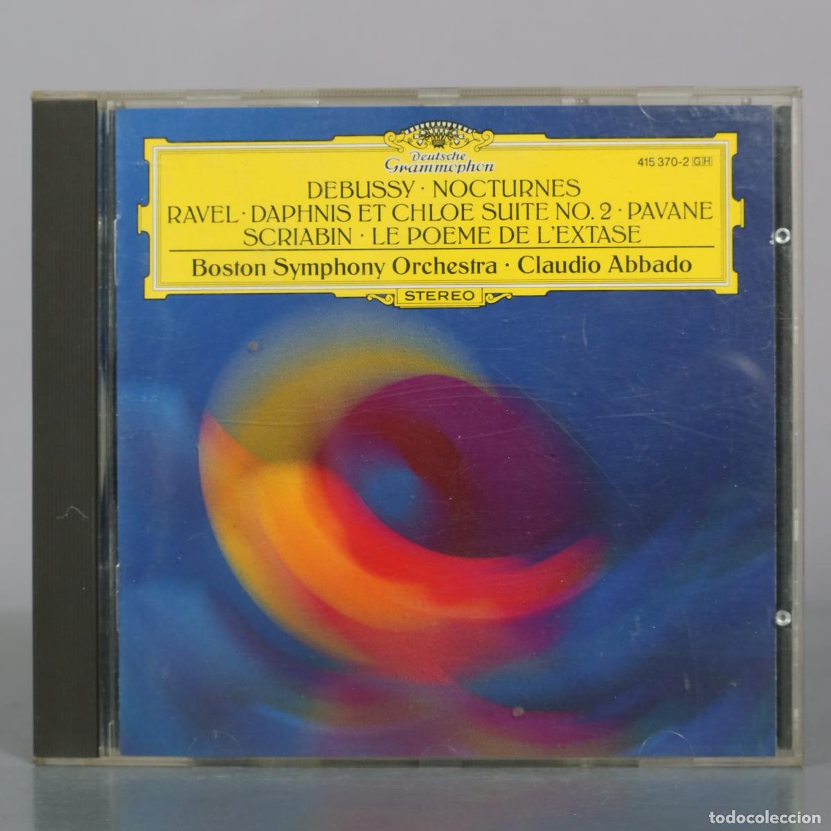 CDs de m&uacute;sica: CD. Debussy - Nocturnes - Ravel - Daphnis Et Chloe Suite No. 2 - Pavane - Scriabin - Le Poeme De
