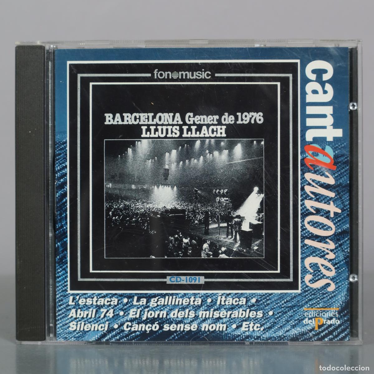 CDs de m&uacute;sica: CD. Barcelona Gener de 1976 - Lluis Llach - Fonmusic