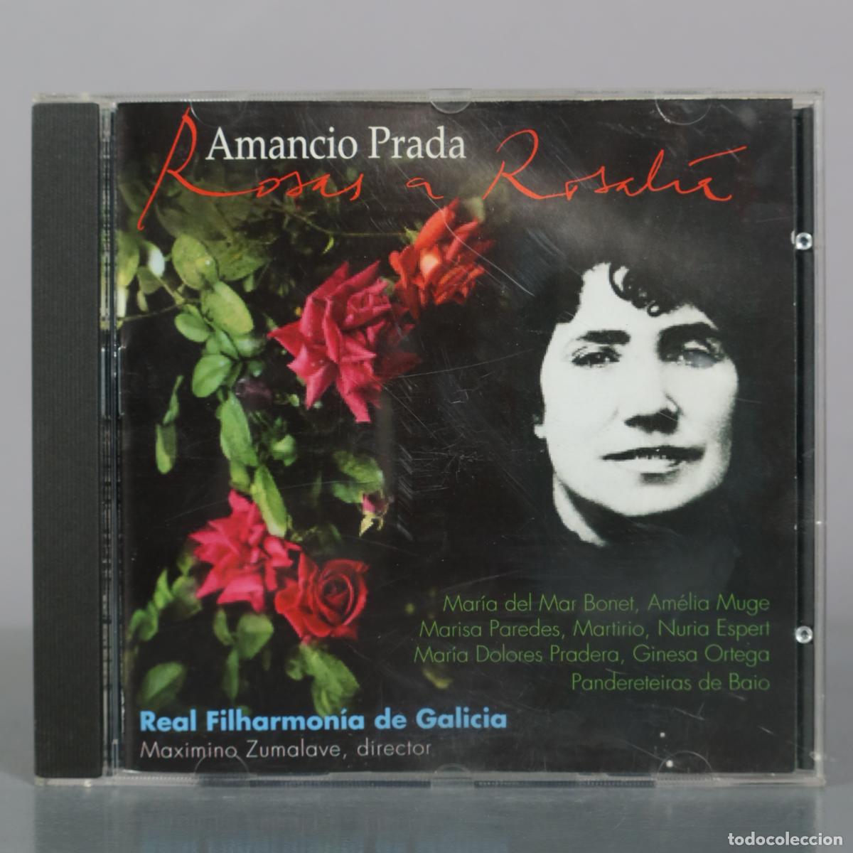 CDs de m&uacute;sica: CD. Rosas a Rosalia - Amancio Prada, Maria del Mar Bonet, Amelia Muge, Marisa Paredes, Martirio,