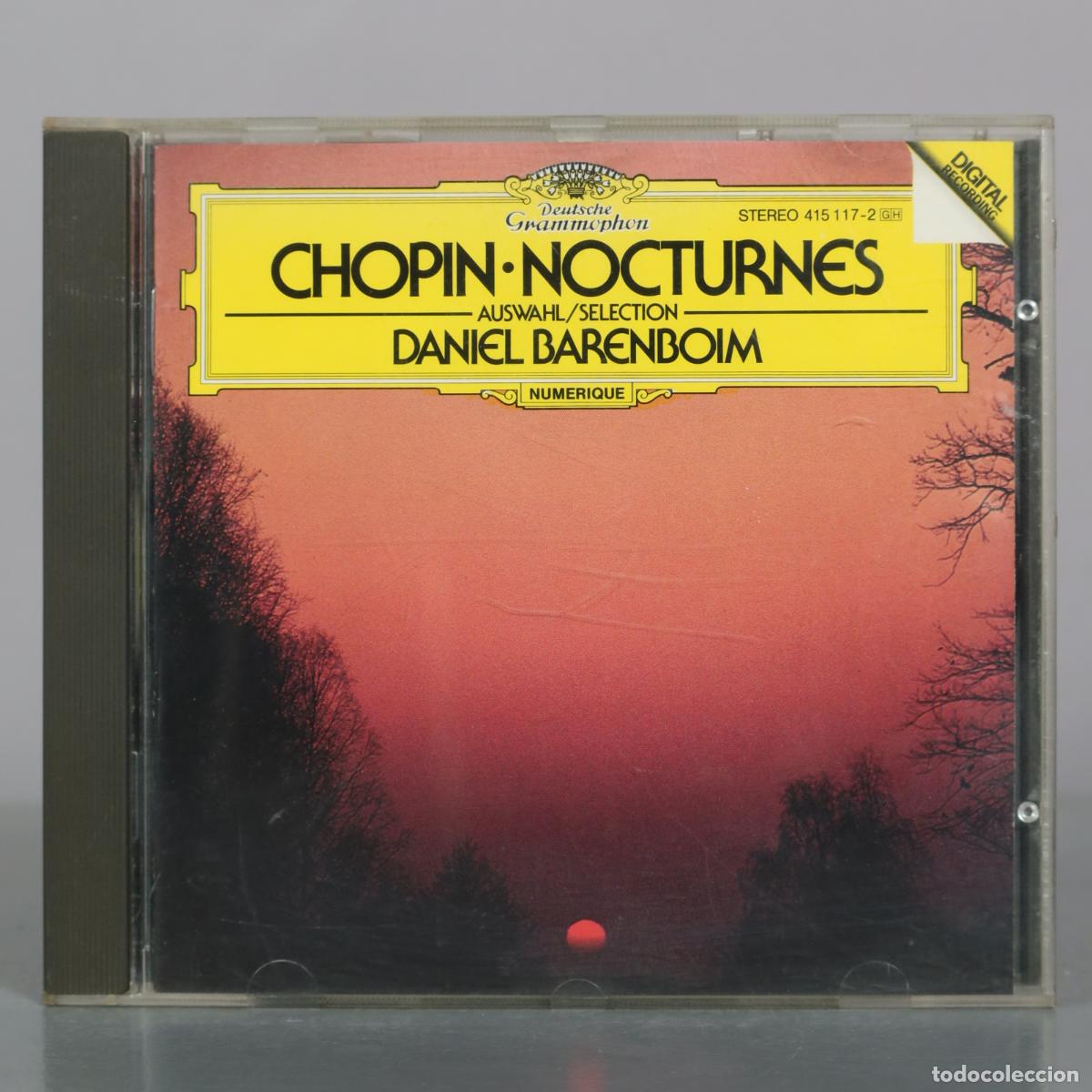 CDs de m&uacute;sica: CD. Chopin - Nocturnes - Daniel Barenboim - Deutsche Grammophon