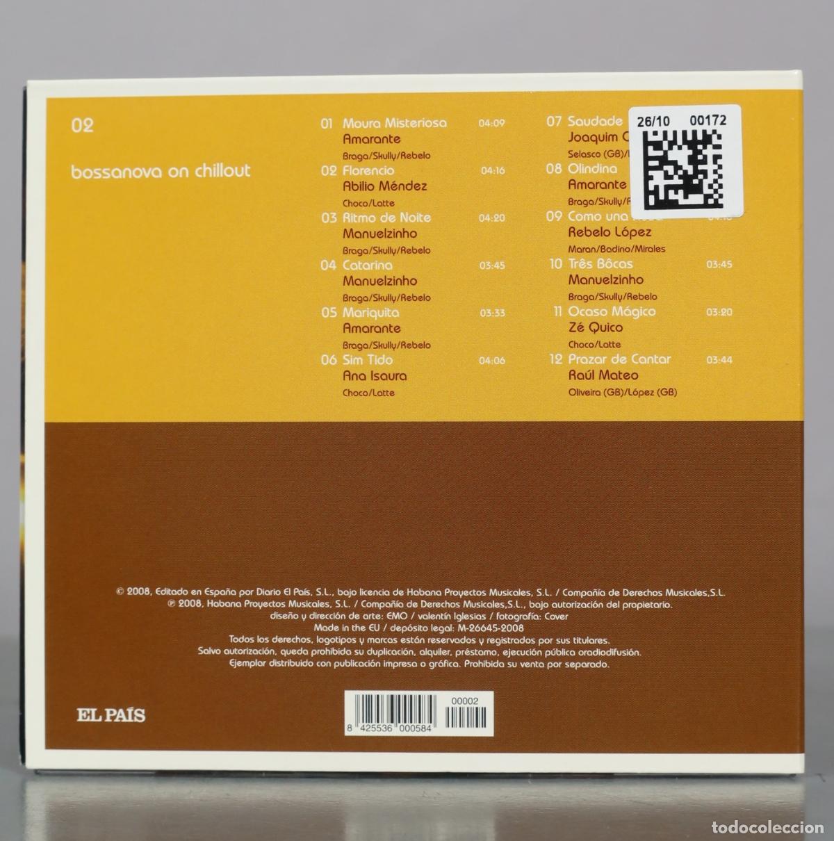 CDs de m&uacute;sica: CD. 02/bossanova on chillout - El Pa&iacute;s - Foto 2