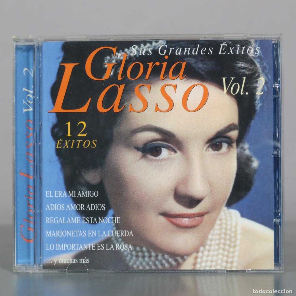 CDs de m&uacute;sica: CD. Gloria Lasso - Sus Grandes Exitos Vol. 2 - Mediterraneo Music Latino