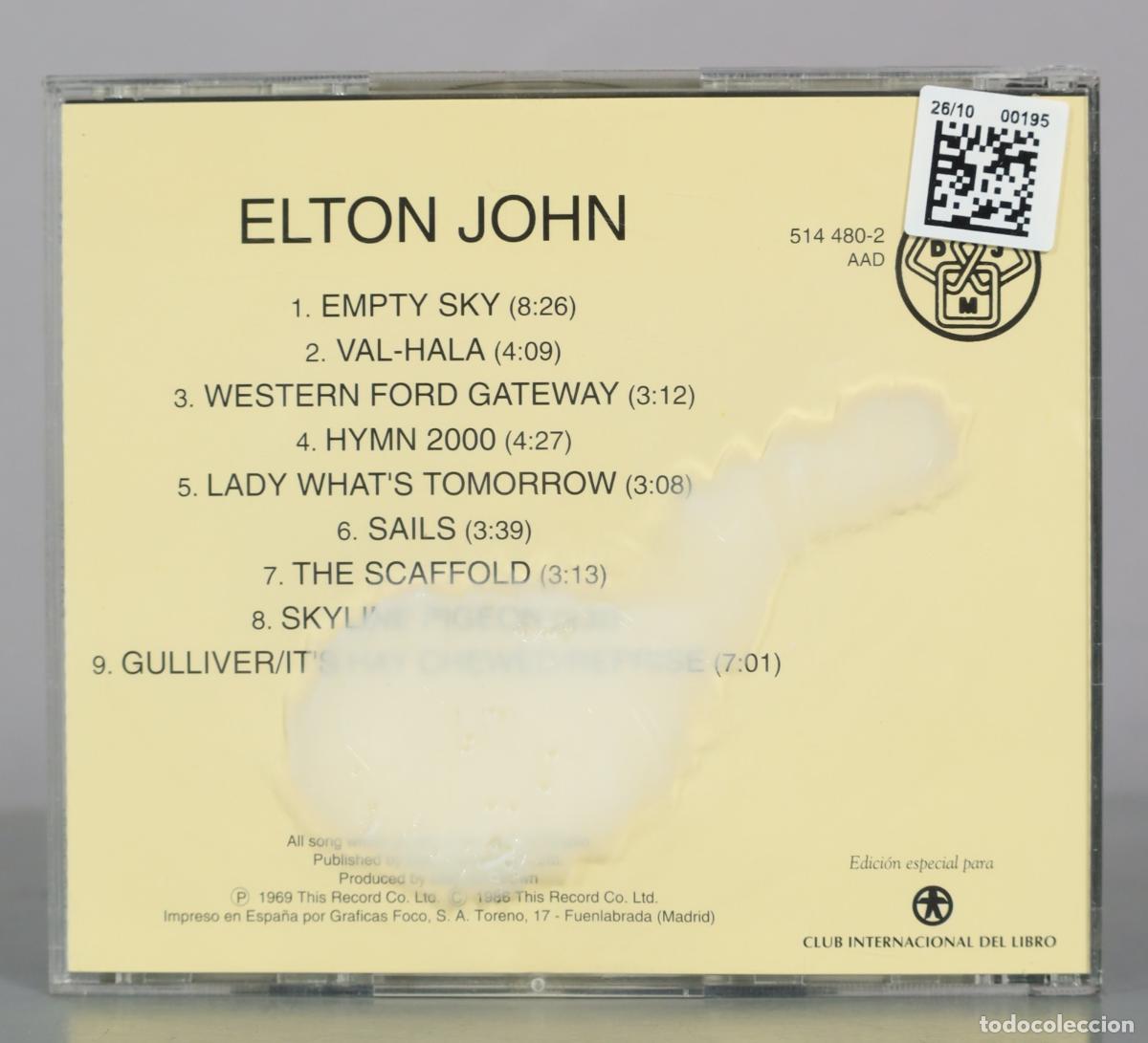 CDs de m&uacute;sica: CD. Elton John - Los 60 de los 60 - Foto 2