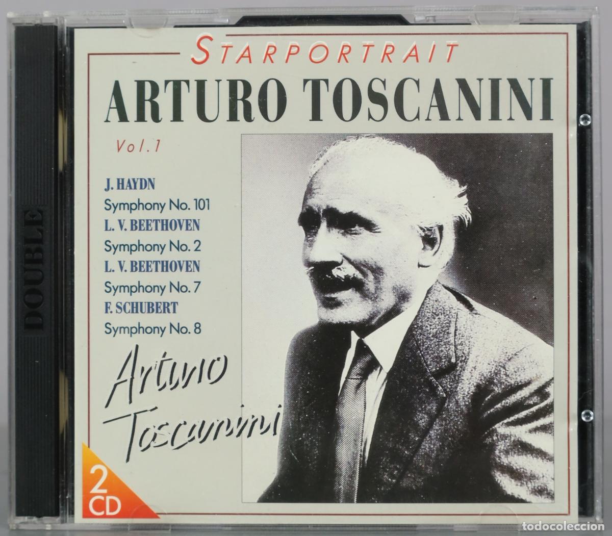 CDs de m&uacute;sica: CD. Starportrait - Arturo Toscanini Vol. 1 - J. Haydn - L. V. Beethoven - F. Schubert - Nota Blu