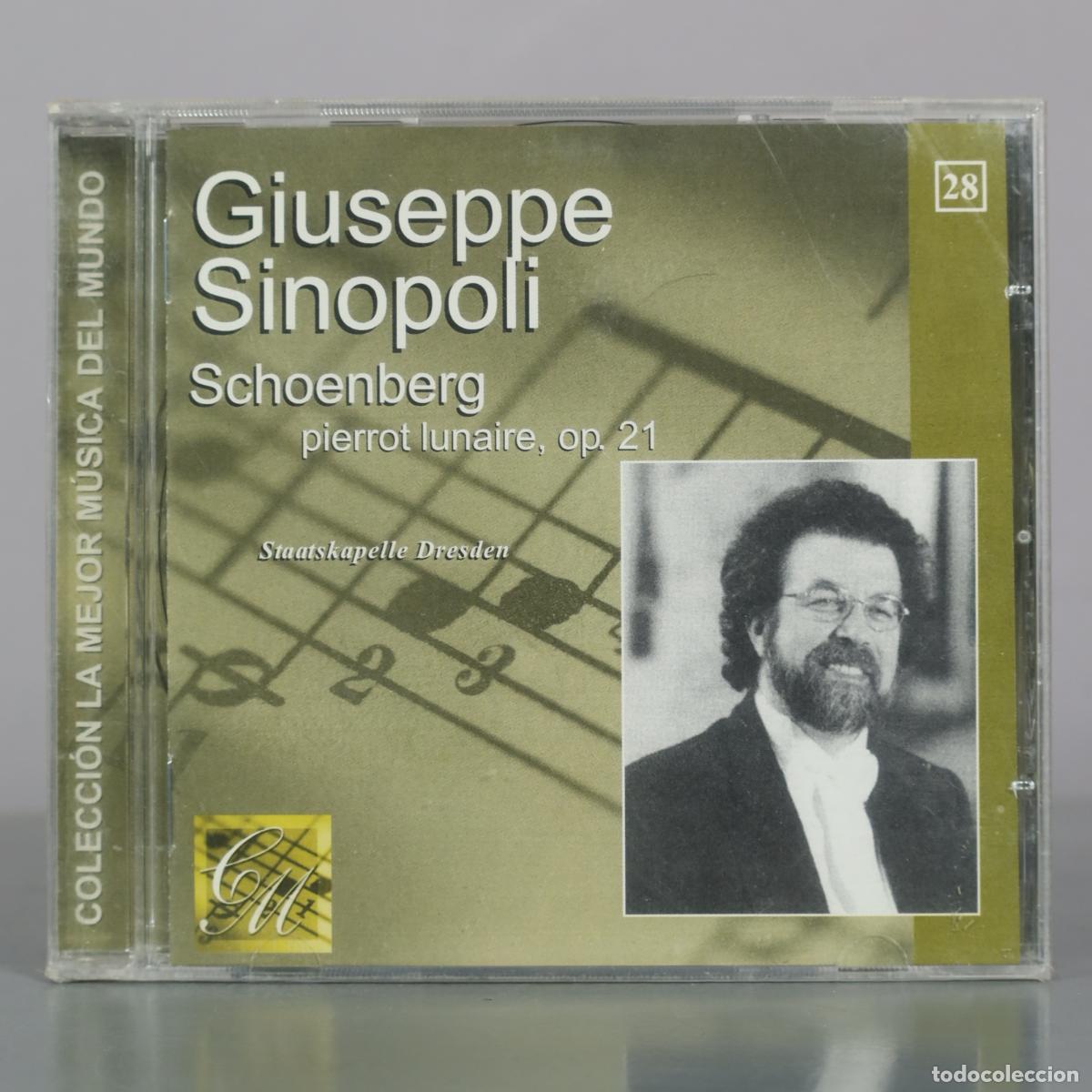 CDs de m&uacute;sica: CD. Schoenberg - Pierrot Lunaire Op. 21 - Giuseppe Sinopoli - Staatskapelle Dresden . PRECINTADO